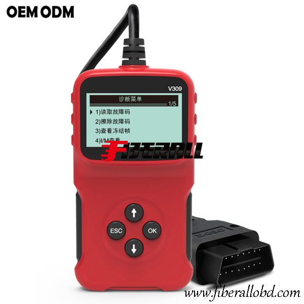 Elde Taşınabilir Otomotiv OBD-II DLC Teşhis Tarama Aracı