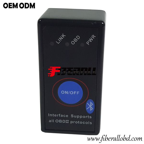 Güç Anahtarlı Bluetooth Otomatik Motor OBD Tarayıcı