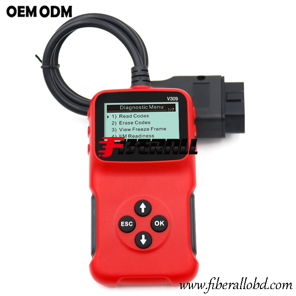 Otomobiller için Profesyonel El EOBD OBD2 Teşhis Aracı