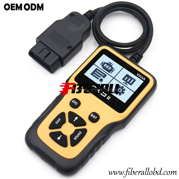 OBD Kablosu ile El Otomotiv Motor Teşhis Aracı