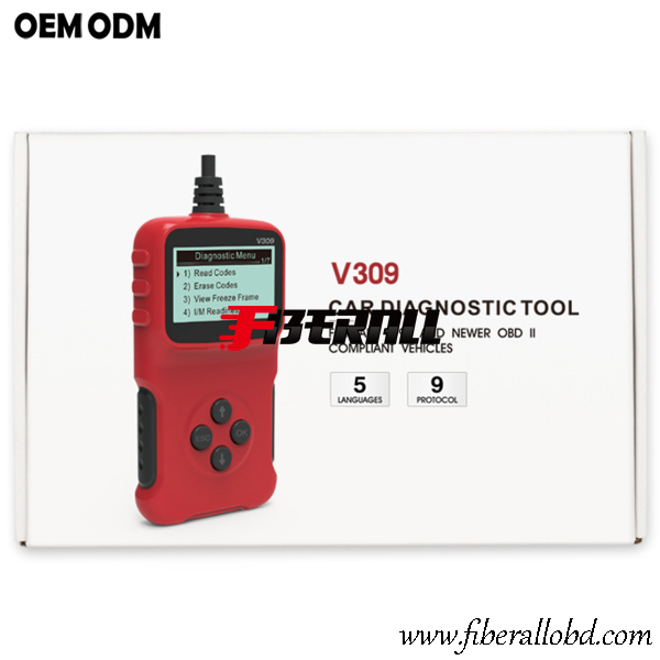 Otomobiller için Profesyonel El EOBD OBD2 Teşhis Aracı