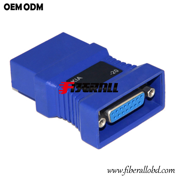 Kalıplı Otomotiv OBD Adaptörü KIA 20Pin - DB15