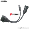 DC Kablosu ile OBD2 FIAT 3Pin Teşhis Kablosu