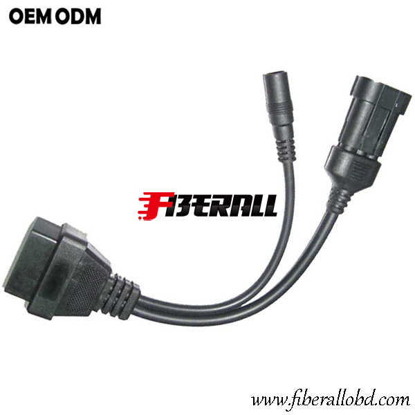 DC Kablosu ile OBD2 FIAT 3Pin Teşhis Kablosu