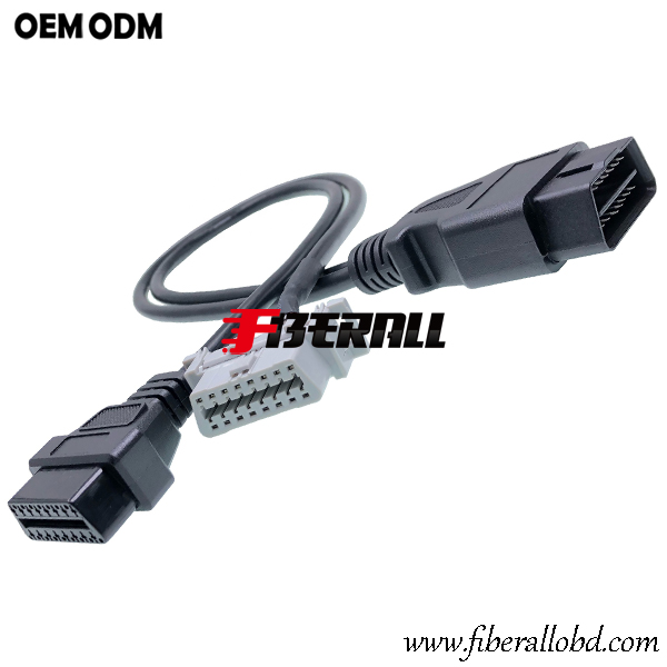 OBD2 Erkek - OBD-II Dişi Splitter Dönüşüm Kablosu